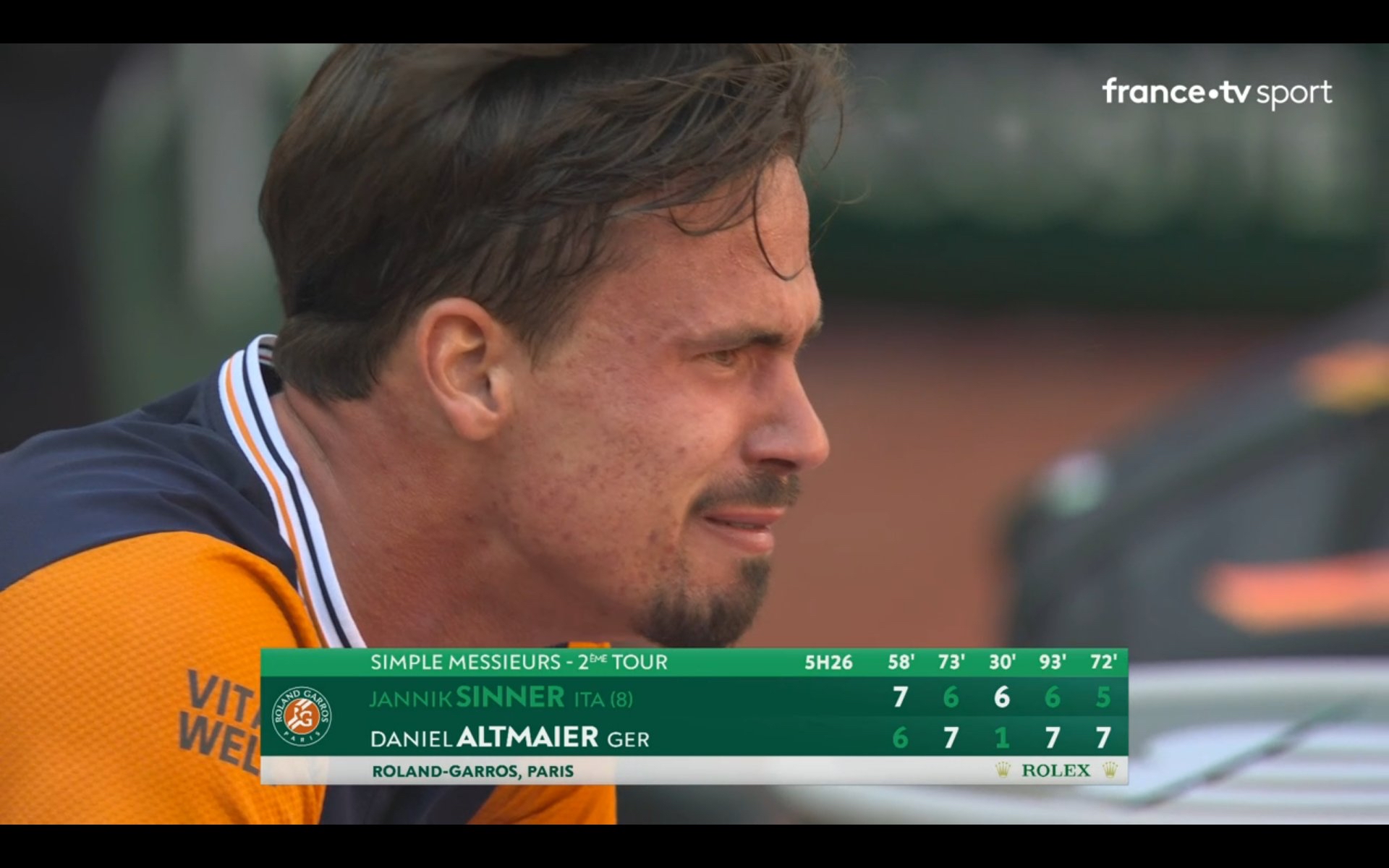 包含法国网球队险胜德国网球队，瓦林卡关键制胜的词条